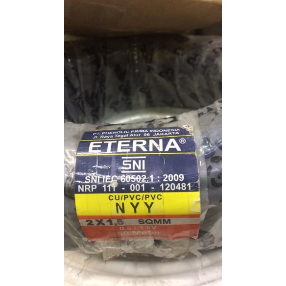 Kabel NYY 2X1,5 mm ETERNA