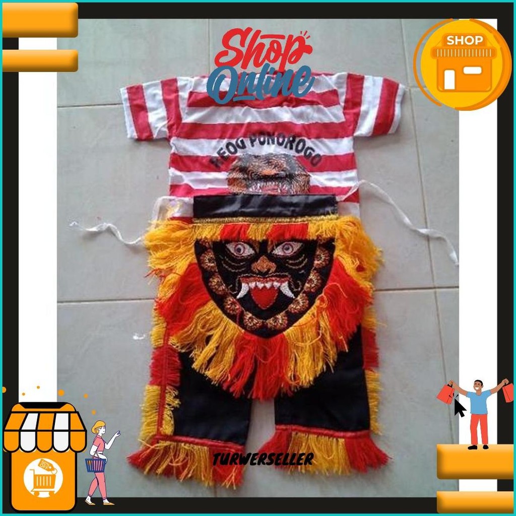 Pake Barongan Anak Dan Baju . Baju Barongan Anak Murah. Barongan Anak. Barongan Murah. Baju Reog. Ba