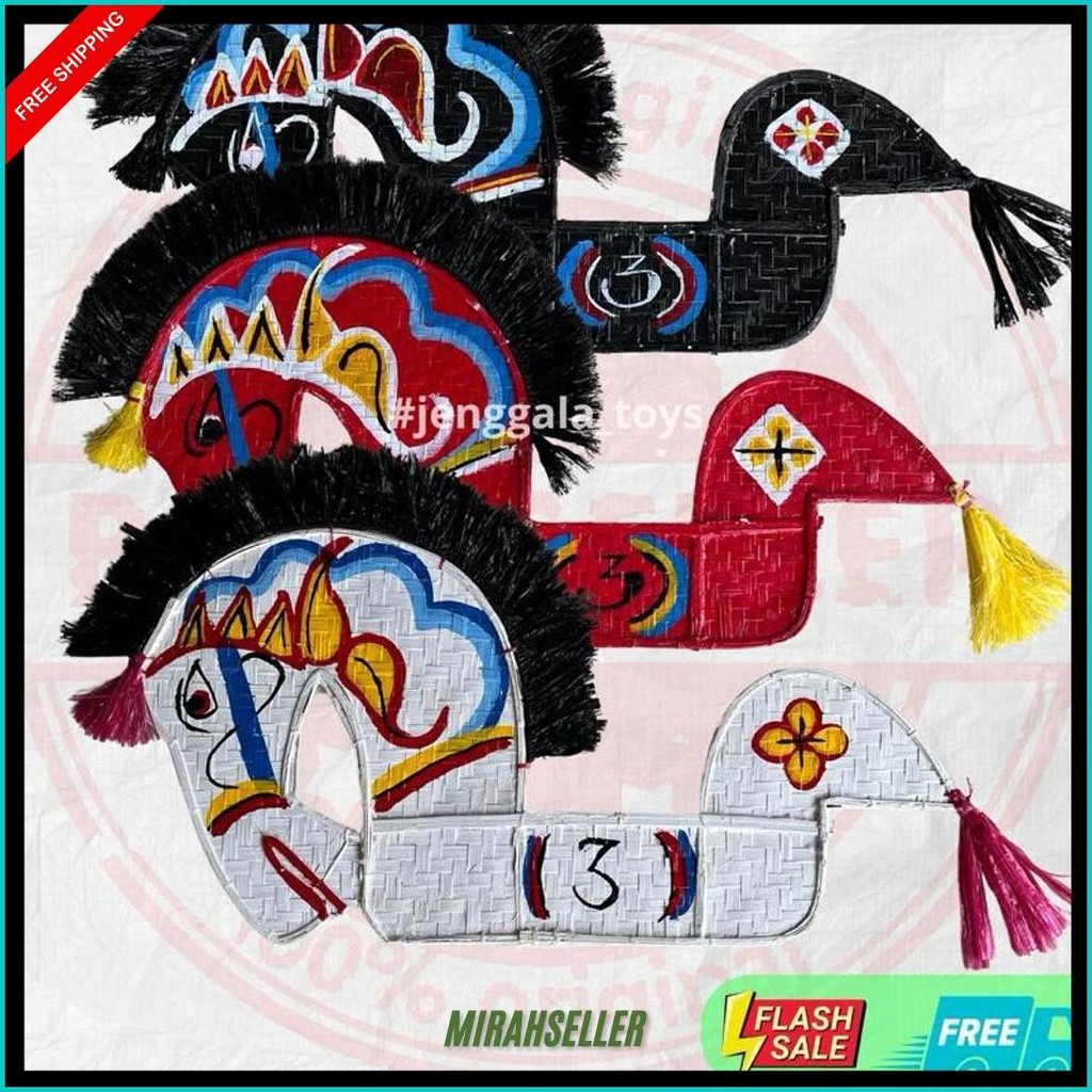 Kuda Lumping / Jaranan / Kuda Kepang Besar / Kuda Lumping Anak / Kuda Bambu Cod