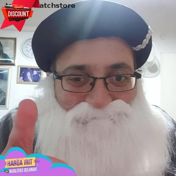 TERBAIK MS | JENGGOT PALSU COSPLAY PANJANG / FAKE BEARD / JENGGOT PALSU PANJANG HALLOWEEN