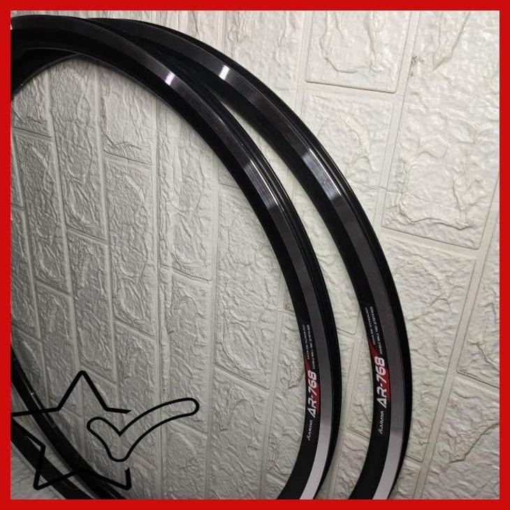 [LSS] VELG RIM 700C 32H ARAYA AR768 RIMS 700 DOUBLE WALL 3CM FIXIE ROADBIKE