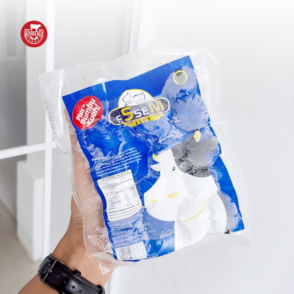 

RB ESSEM Food Bakso Sapi Polos 320gr - Brothermeatshop