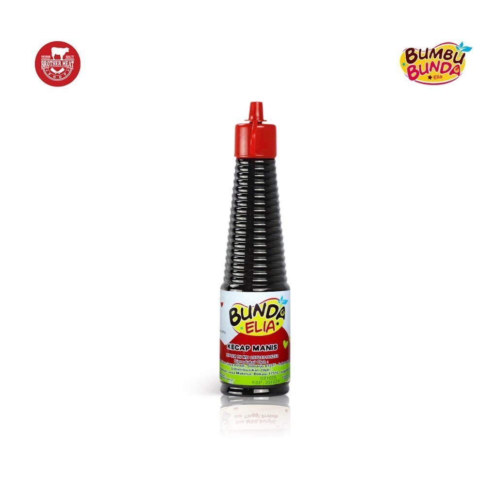

Bumbu Bunda Elia Kecap Manis Non MSG 140ml, Kecap MPASI Halal