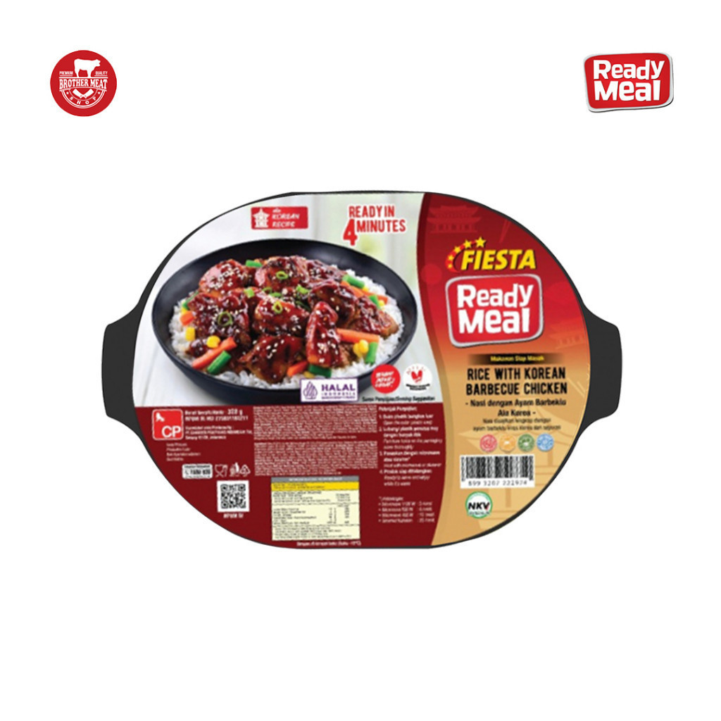 

FIESTA Ready Meal Rice with Korean Chicken BBQ 320gr