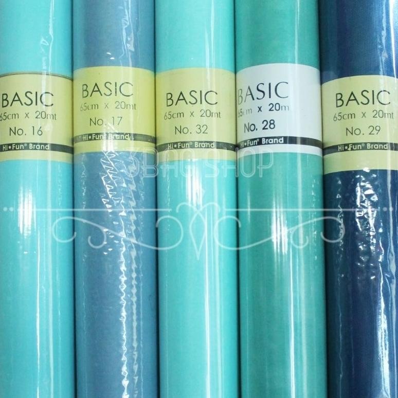 

VIRAL Flower Wrapping Basic Spunbond Premium/ Kertas Tissue Polos / Pembungkus Kado / Wrapping Kit /Pembungkus Bunga / Handycraft / Souvenir / (1 roll) ng-65