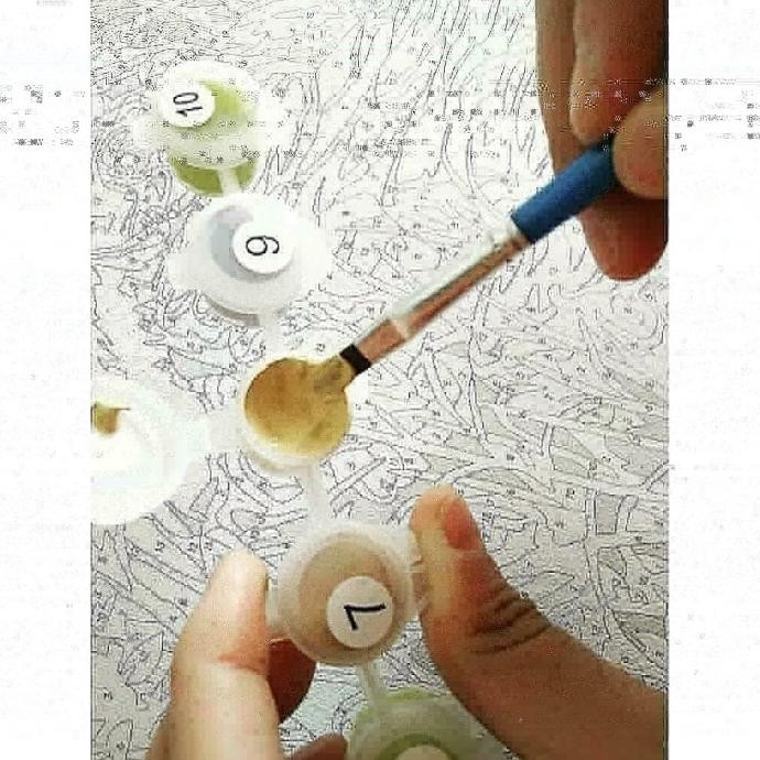 

Diy Paint By Numbers Kerajinan Tangan Lukisan San Francisco Cable Car