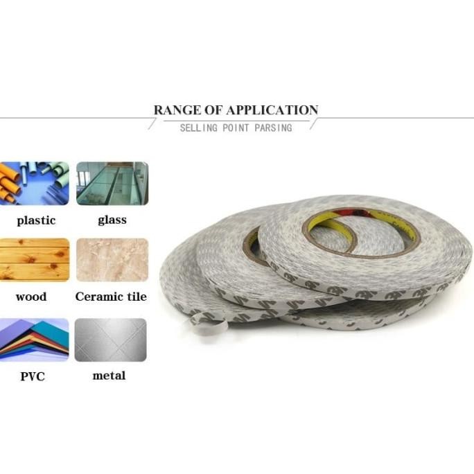 

3M Double Tape Tissue 9080 Lebar 1 Inch Roll 50 Meter