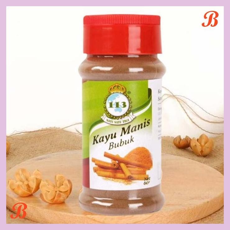 

| SMW | 113 KAYU MANIS BUBUK / CINNAMO N POWDER 60GR - BUMBU REMPAH INSTANT