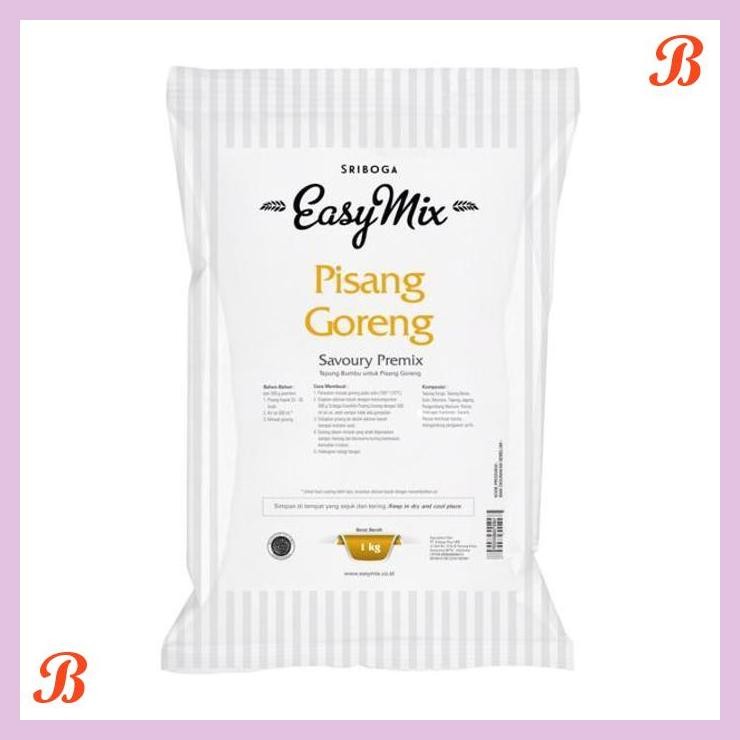 | SMW | SRIBOGA EASYMIX PISANG GORENG 1 KG - TEPUNG PISANG CRISPY