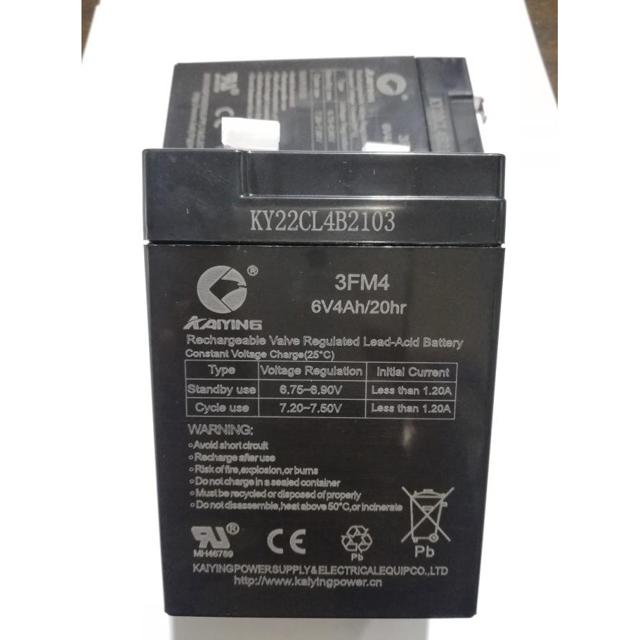 Murah Baterai Timbangan Digital 6V 2.8Ah