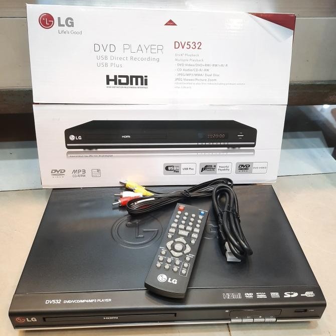 Terlaris PLAYER LG DV-532 DVD / VCD / CD / USB SALE