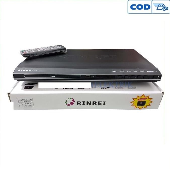 Terlaris Rinrei Dvd Player DRN-566 body besi optik samsung SALE
