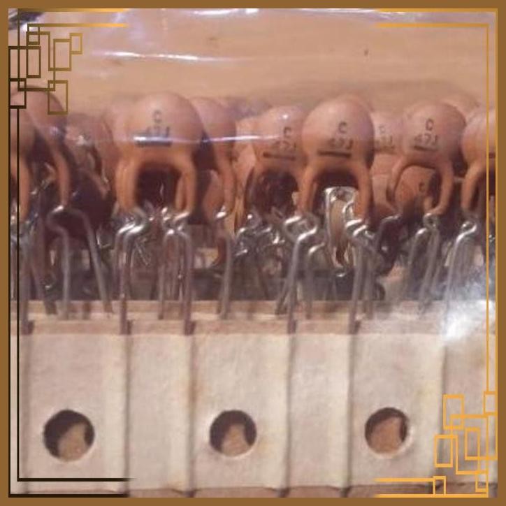 [SPL] CERAMIC 47 PF 47PF 47 - RAIL KERTAS - KAKI BENGKOK - KUALITAS BAIK