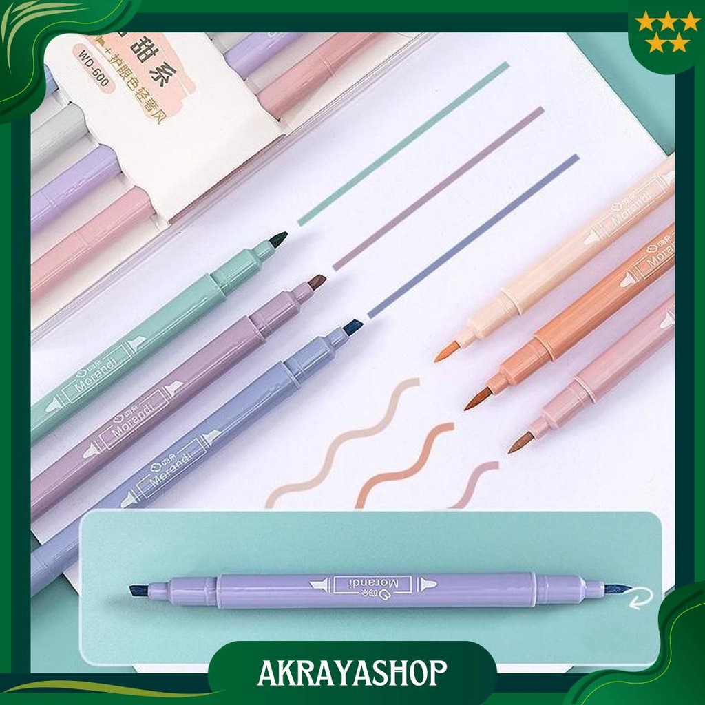 

Stabilo /Stabillo Warna/Stabilo Isi 6 Warna Pastel/Tint Marker Highlighter 1 Set Isi 6 Sale