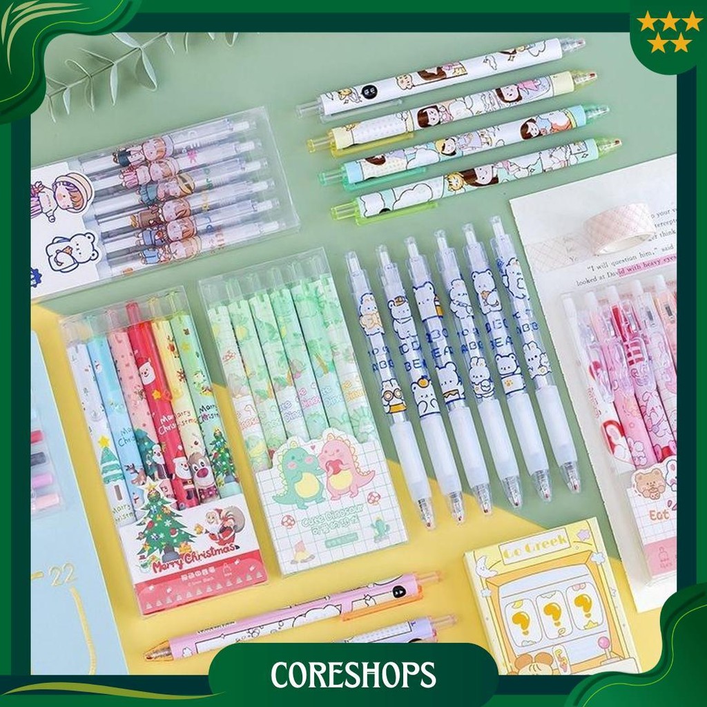 

Pulpen Set Karakter Lucu Pulpen Mekanik Isi 6Pcs Bolpoin Gel Tmall88 Promo Puncak