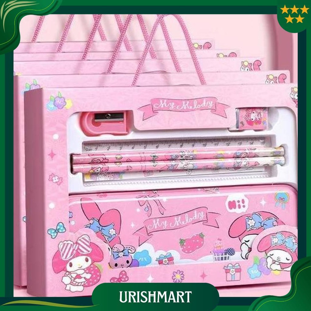

Alat Tulis Set Sanrio 6In1 Edisi Buku Gratis Ongkir