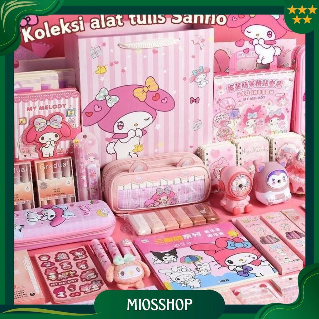 

[Penjual Lokal] Kuromi Kotak Hadiah Mewah Alat Tulis Set /Set Stationery Untuk Hadiah Anak Sekolah Kuromi/Kotak Pensil Anak Set/Untuk Hadiah Anak Sekolah Kuromi Promo 4.4