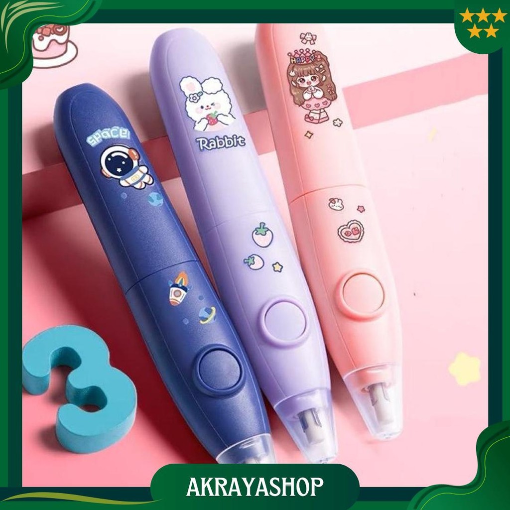 

Penghapus Pensil Otomatis / Electric Pencil Eraser Penghapus Pensil Elektrik Promo 4.4
