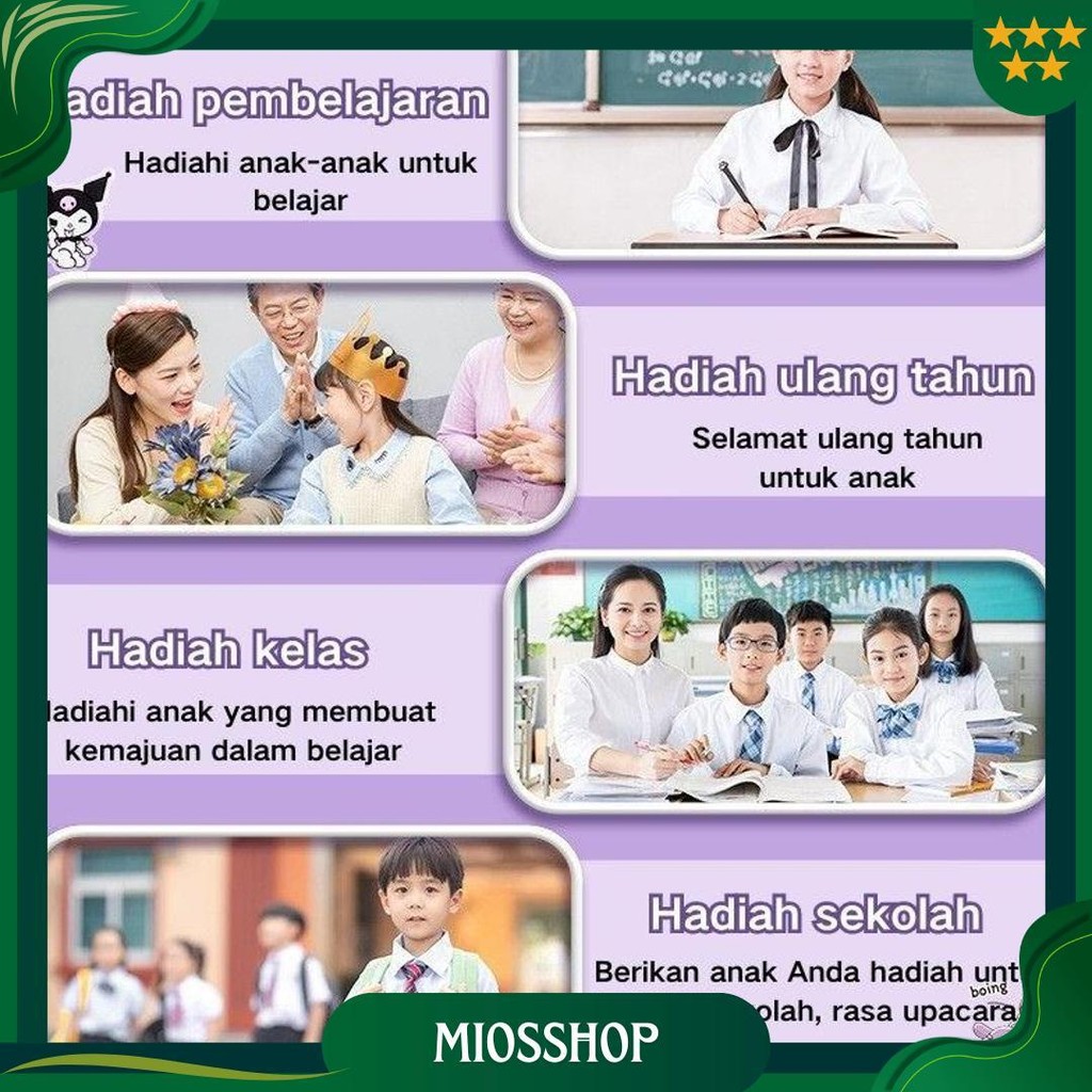 

Local Delivery Kuromi Kotak Hadiah Mewah Alat Tulis Set Anak Perlengkapan Sekolah/Kuromi Stationery Untuk Hadiah Anak Sekolah Set/Kotak Pensil Set/Kotak Hadiah Ulang Tahun Anak Promo Puncak