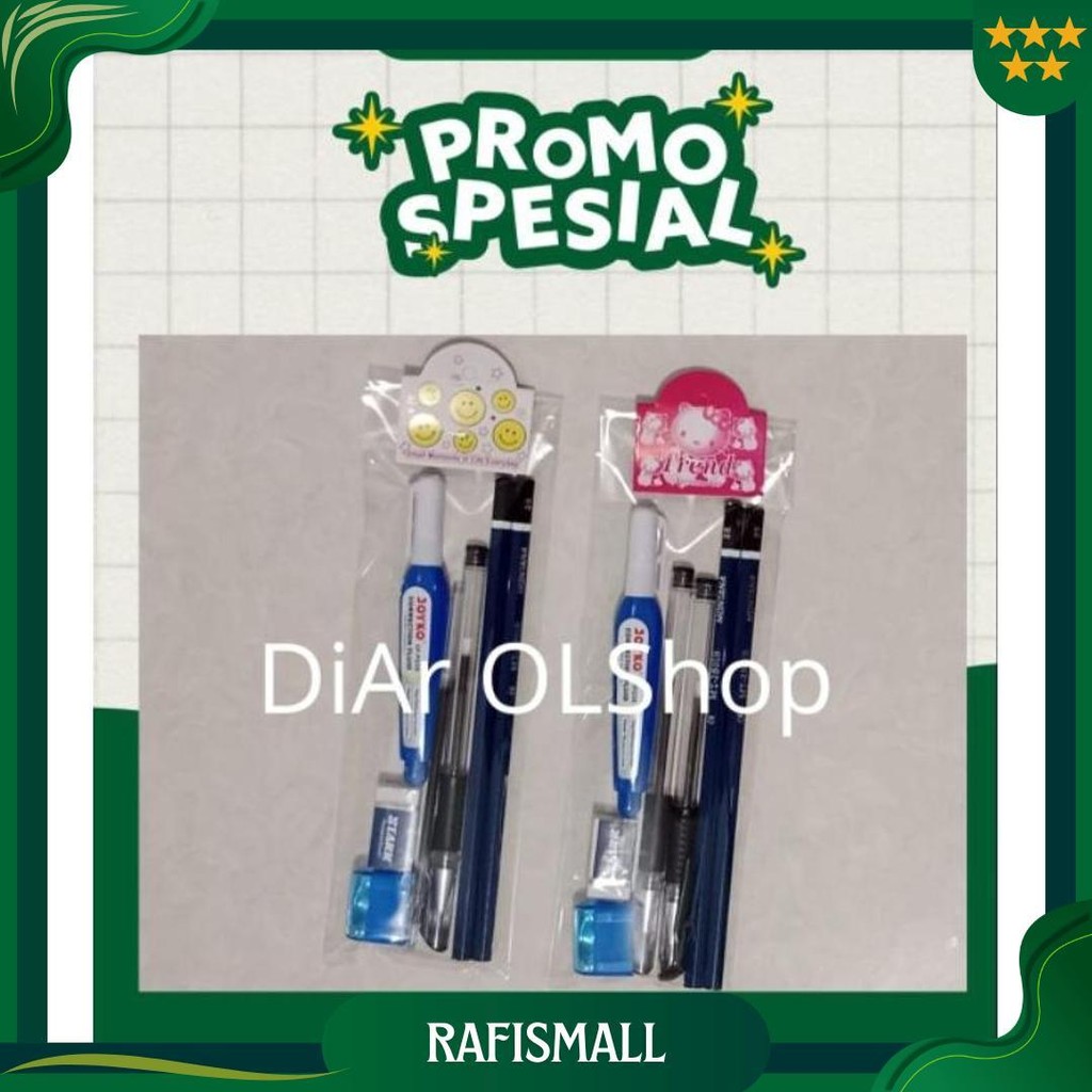 

Paket Alat Tulis Sekolah Ekonomis Cod
