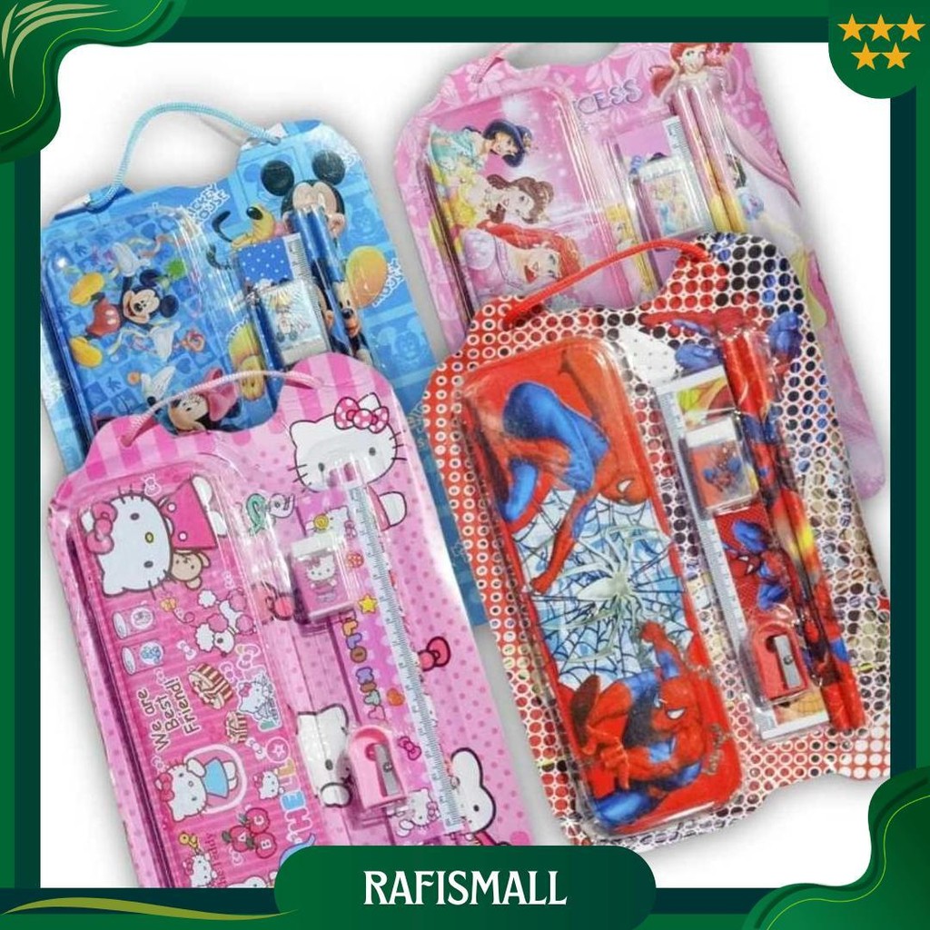 

Kings - S6139 Fancy Set Anak Motif Karakter Lucu / Set Alat Tulis 6 In 1 / Stationery Set Souvenir Anak / Paket Alat Tulis Sekolah Gratis Ongkir
