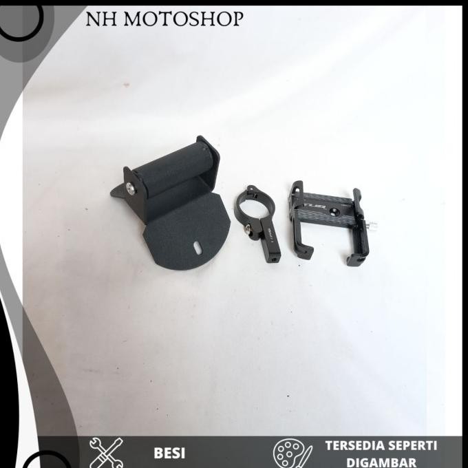 Terlaris Paket Holder Hp Breket Bracket Gps Holder Hp Motor Yamaha Xmax New Xmax Old Connected Cover
