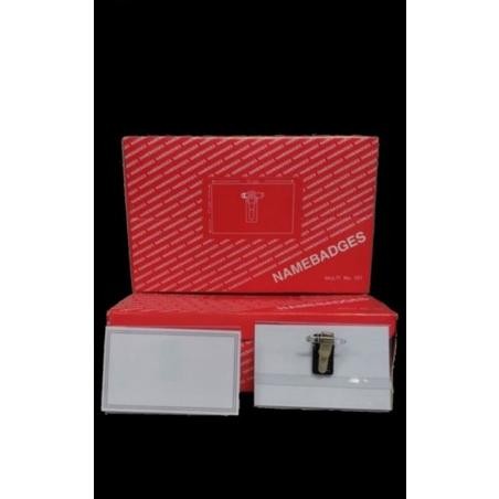 

Nametag id card jepit perbox isi 50