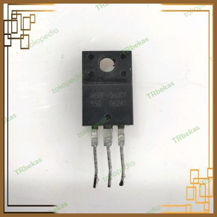 [TRB] MBRF1060CT DIODE SCHOTTKY 10A 60V TO-220