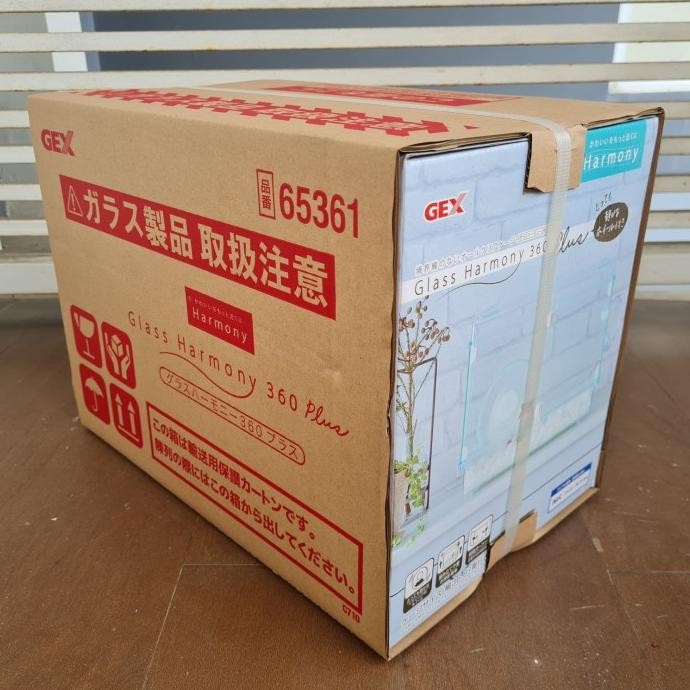 TERBARU - GEX Glass Harmony 360 Plus Premium (kandang hamster)