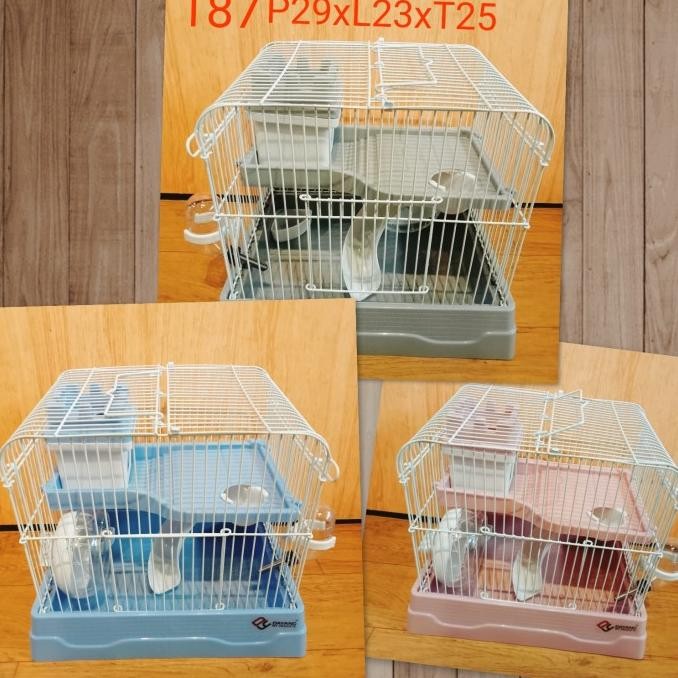 Kandang Hamster Dayang 187 1set / Dayang Hamster Cage Pet Cage