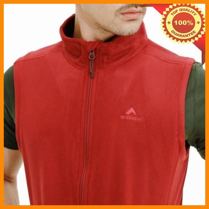 [bra] eiger rompi pria alor vest - red