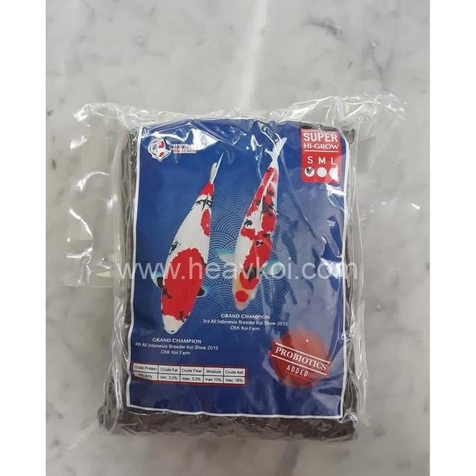 TERBARU - CKK Growth koi food / pakan koi 2 kg