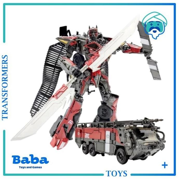 TRANSFORMERS DEFORMATION BAIWEI SS61 SUPREME LEADER SENTINEL PRIME MOBIL SENJATA TOY SUPER DEFORMED 