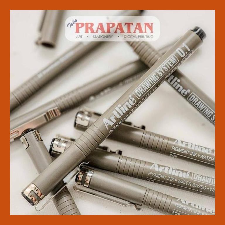 

[ PERALATAN LUKIS / GAMBAR ] ARTLINE DRAWING PEN EK-2305N / DRAWING SYSTEM / PENA GAMBAR COD