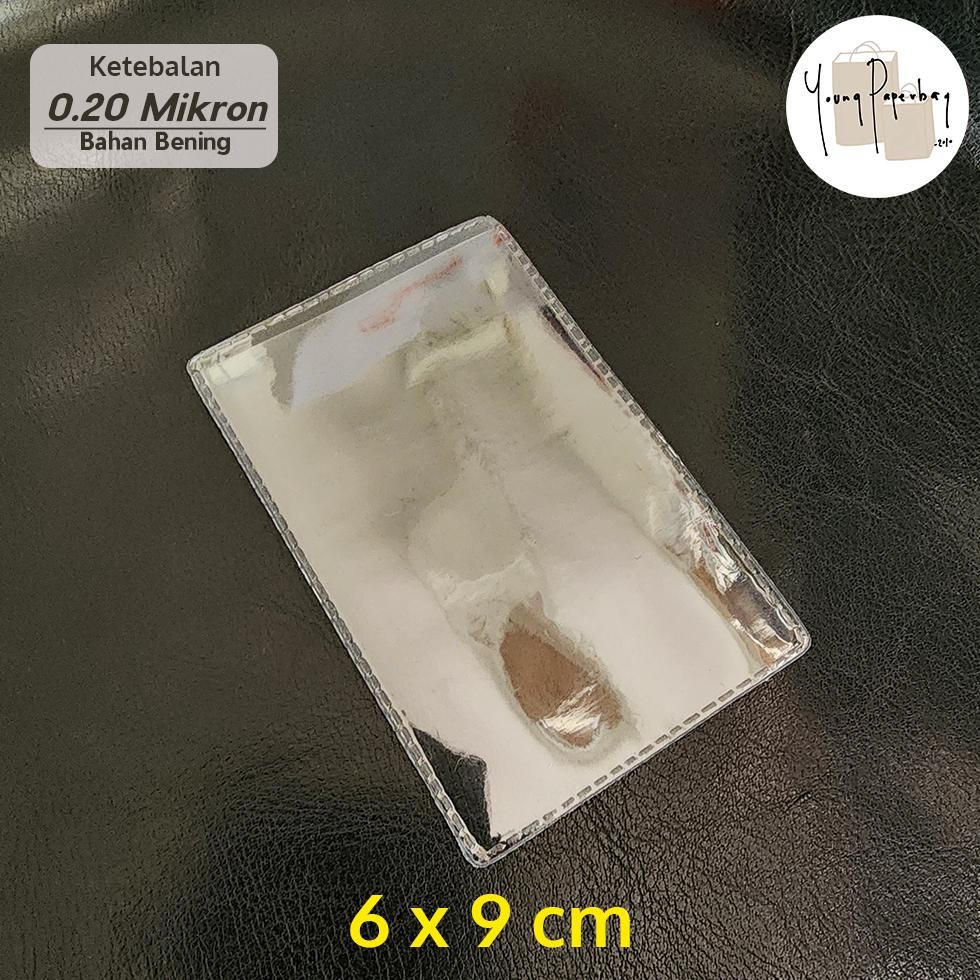 

JH85 Plastik Mika Cover Kartu eToll / ATM / KTP / ID CARD Uk. 6x9 Terlaris