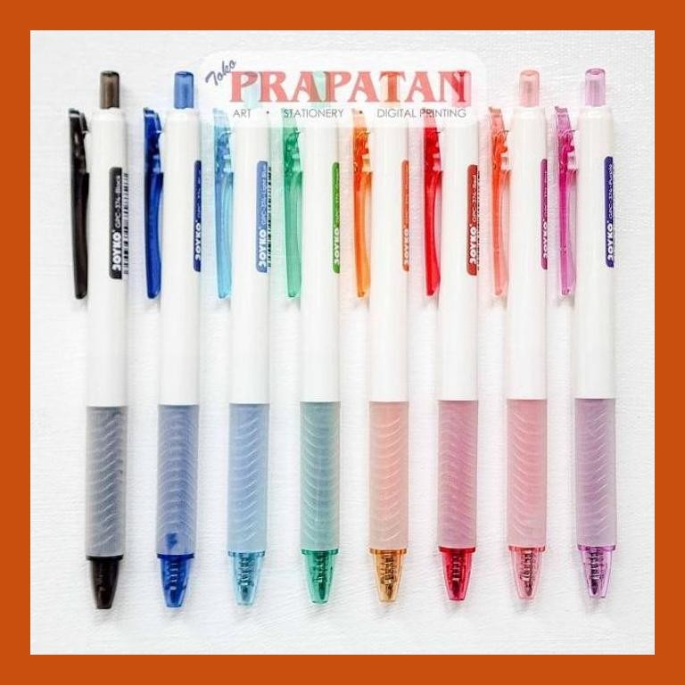 

[ PERALATAN LUKIS / GAMBAR ] JOYKO GPC-374 GEL PEN 0.5MM | PENA JEL | PULPEN PACKING AMAN