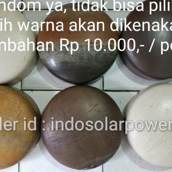 Cap Tutup Polos Pvc 12" 12 Inci Inch Dop Non Drat Tutup Pipa Filter Original Dan Terpercaya