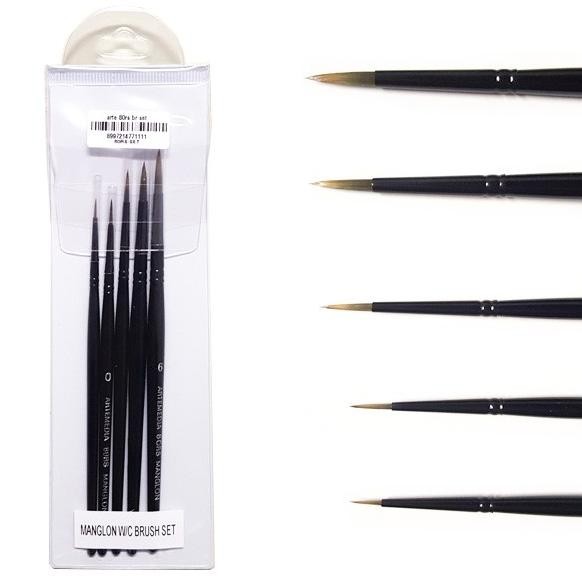 

Arte Manglon Watercolor Brush Set / Kuas Cat Air Original Dan Terpercaya