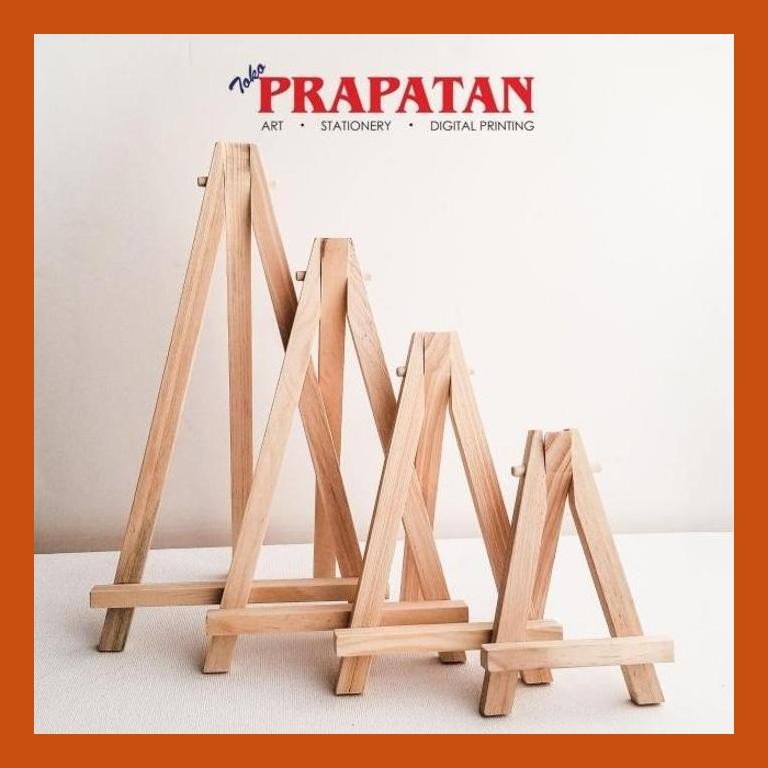 

[ PERALATAN LUKIS / GAMBAR ] STANDAR KANVAS MINI / EASEL KANVAS MINI (KECIL) SIAP KIRIM