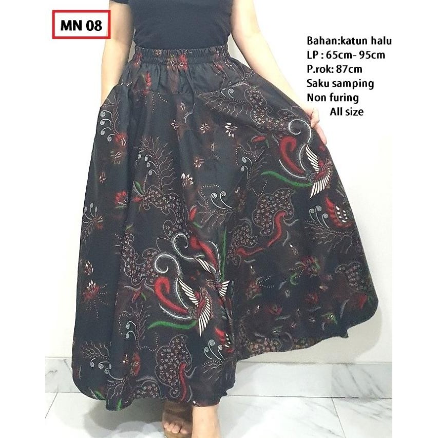 Bawahan Batik Rok Batik Klok Payung h24