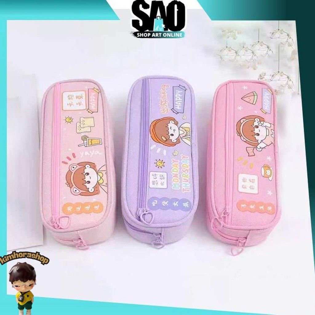 

Sao - S5833 Tempat Alat Tulis Motif Lucu / Pencil Case Cartoon / Tempat Pensil Resleting Model Terbaru Motif Lucu Kilat