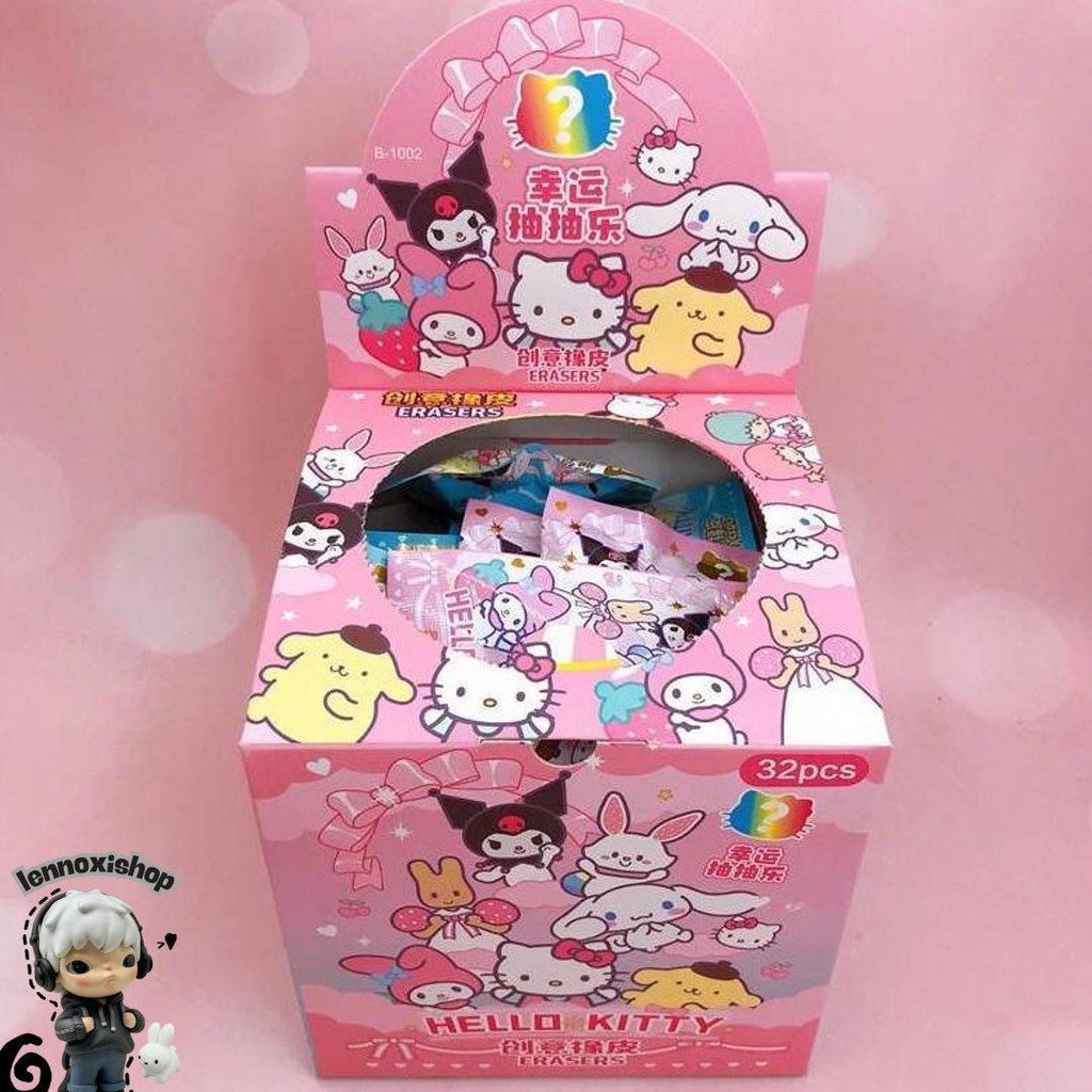 

Penghapus Misteri Bag Sanrio Family Harga Grosir 1 Box Isi 32 Pcs Karet Setip Penghapus Lucu Bisa Cod Gumibi Store Murah