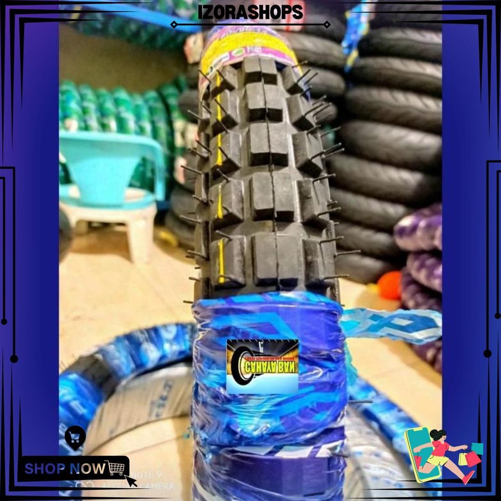 Ban Motor Metic Trail 80/90-14 Ban Metic Ban Trail Ban Cangkul Ban Vario Mio Beat Semi Trail Ban R14