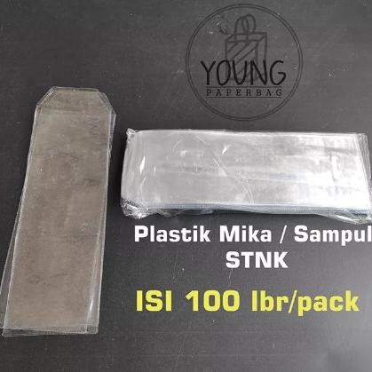 

sr-32 Plastik STNK PVC / Sampul PVC Cover STNK uk. 8,5 x 23 ISI 100 pcs Terlaris
