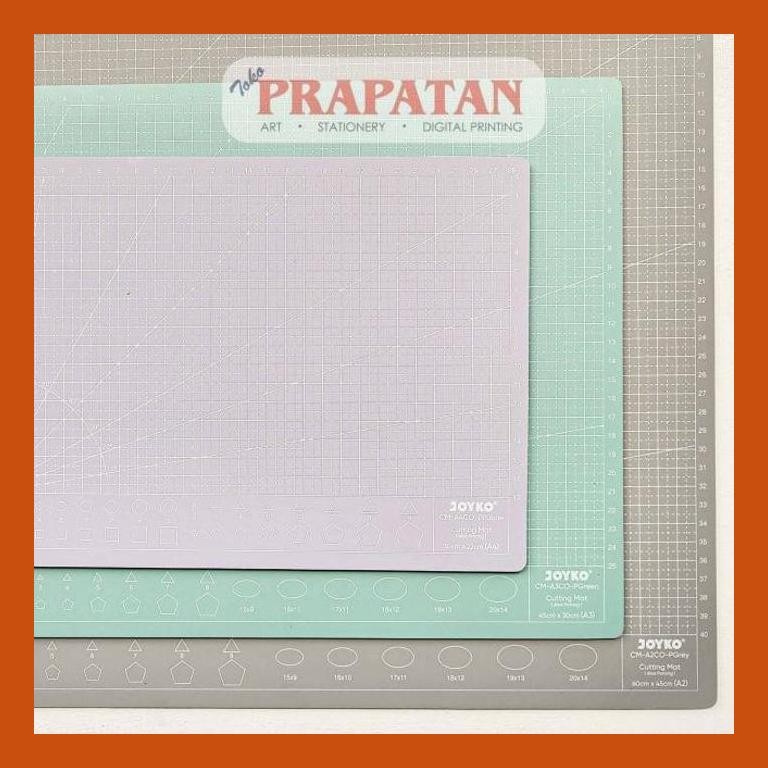 

[ PERALATAN LUKIS / GAMBAR ] JOYKO CUTTING MAT CM A4-A3-A2CO | ALAS POTONG GOOD QUALITY