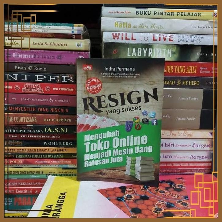 [TSI] BUKU ORIGINAL RESIGN YANG SUKSES MENGUBAH TOKO ONLINE BEKAS