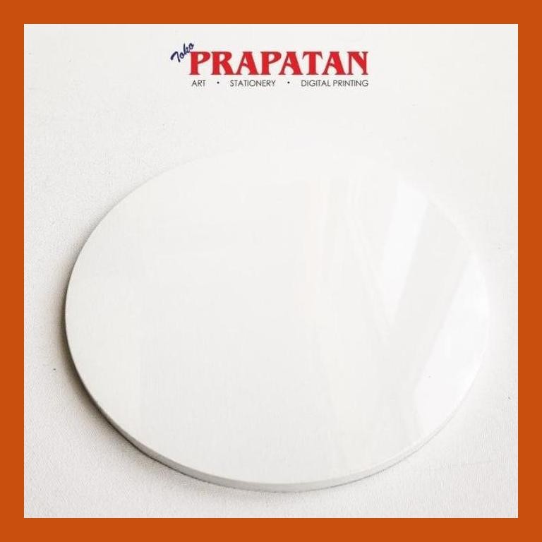 

[ PERALATAN LUKIS / GAMBAR ] KANVAS LUKIS LINGKARAN DIAMETER 50 CM PACKING AMAN