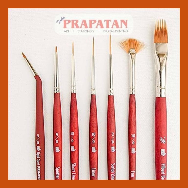 

[ PERALATAN LUKIS / GAMBAR ] KUAS LUKIS PRINCETON VELVETOUCH LINER SPOTTER BRUSH SERIES 3950 GOOD QUALITY