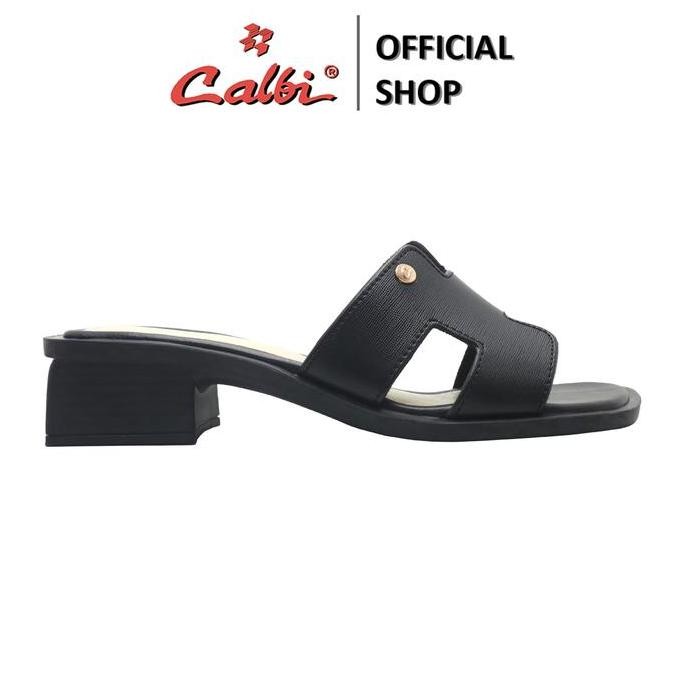 Sandal Wanita Remaja Kekinian Terbaru 2025 Nt 434 Sandal Block Sandal Heels Ibu-Ibu Muda 5Cm Slip-On