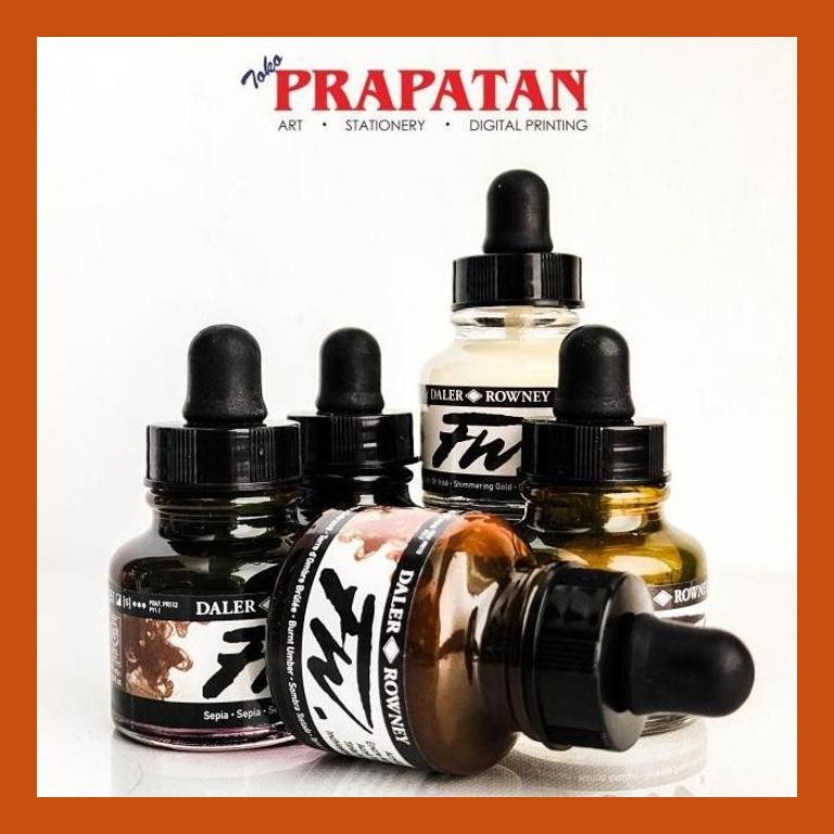 

[ PERALATAN LUKIS / GAMBAR ] DALER ROWNEY ACRYLIC INK 29.5ML SIAP KIRIM